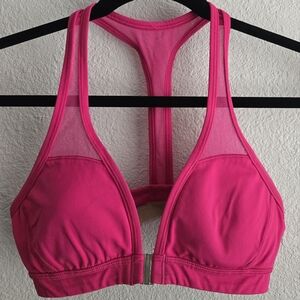 Pink Underwire Bra with Molded Cups
